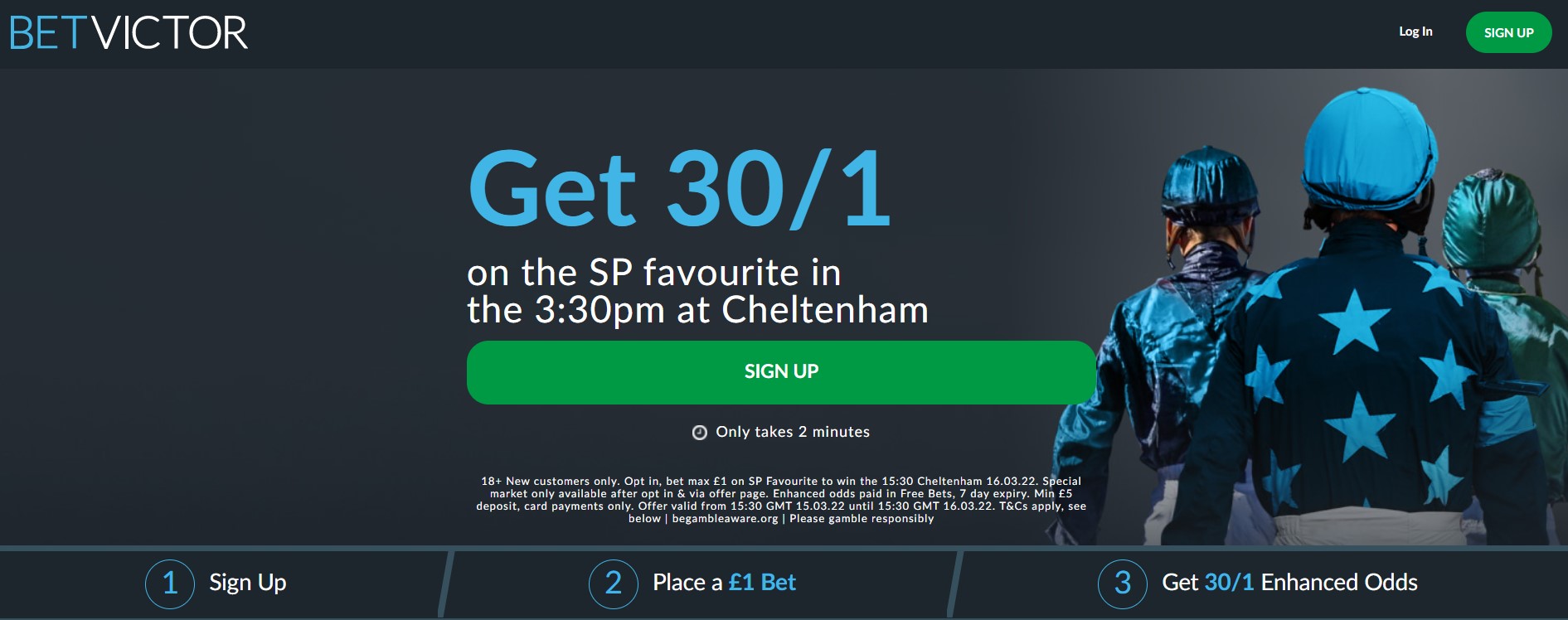 BetVictor Champion Chase 30s SP Fav